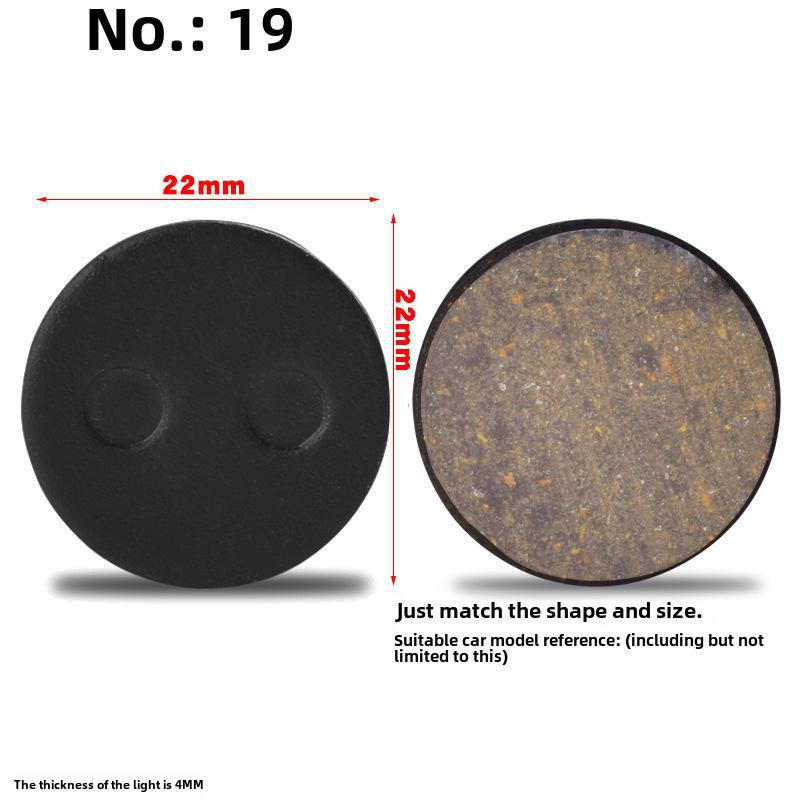 Дисковые тормозные колодки из полуметаллической смолы для горного велосипеда BB5 M355 M446 масляные дисковые тормоза