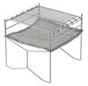 NANGOGEAR Camping Fire Pit with Stainless Steel Solo (Nanko Gear) Mesh, Grill, 11104-J2 (SOLO-202-J2)