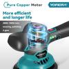 Yofidra 6 Gears Car Polisher 7000rpm Electric Polish Automobile  Polishing Sealing Glaze Machine Rotary Tool For 21V 18V Battery