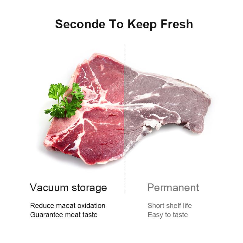 Пищевые вакуумные пакеты для пищевых продуктов, свежие, долго сохраняющиеся вакуумные пакеты для электрических вакуумных упаковщиков, пакеты для кухонного инструмента 20 см*500