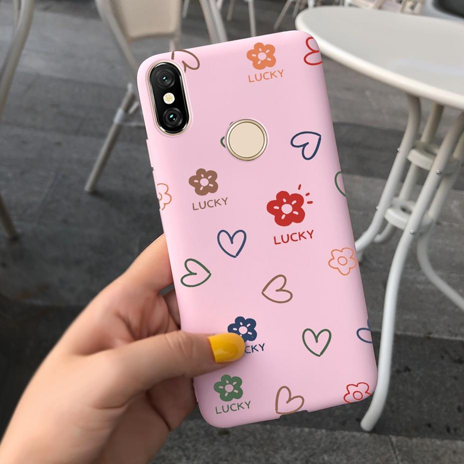 Чехол для телефона Xiaomi Redmi S2 (Редми Y2) Милый Узор Макарон Силиконовый Мягкий Чехол Для RedmiS2 S 2 Y2 Fundas