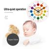 8 Inch Simple Early Education Wall Clock Creative Children's Room Stereo Numeral Mute Colorful Home Decor Stylish Appearance