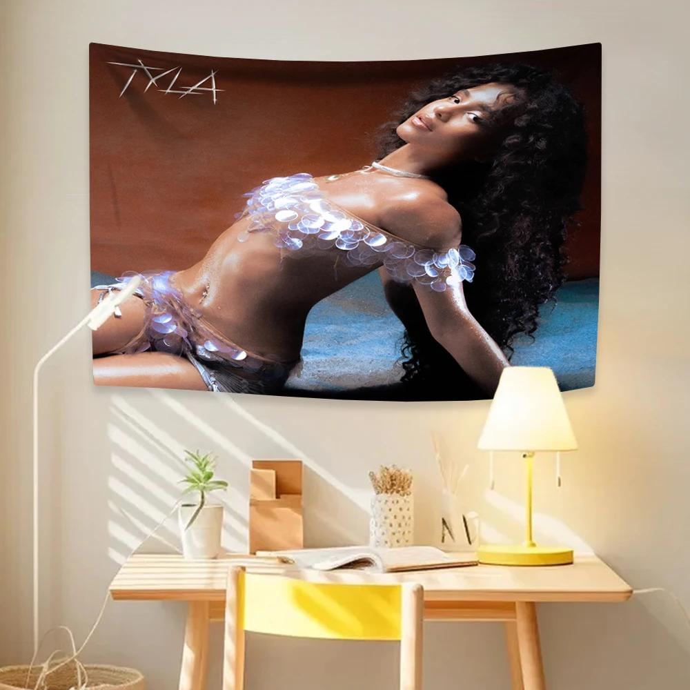 South Africa Singer American Flag Tapestry Pop Music Album Home Decor Bedroom Dormitory Party Backdrop Concert Decor Fans Gift