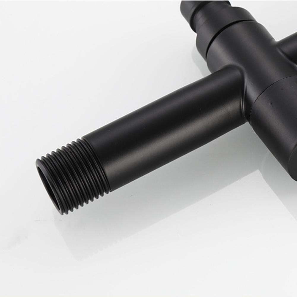 Черный кран, настенный маленький кран, декоративный садовый кран, швабра, стиральная машина для бассейна, кран для воды, кран для раковины