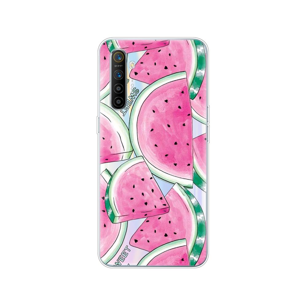 Для Realme XT Чехол RMX1921 Мягкий TPU Телефон Задняя Крышка Для OPPO RealmeXT Чехол Силиконовый Бампер Сумка Коке 6.4 дюйма