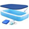 Inflatable Family Pool 305 X 183 X 56 Cm 3 In 1 Bestway 54009