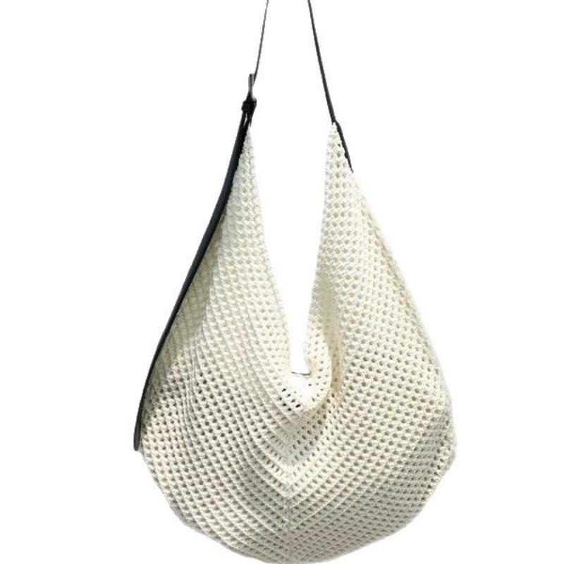 Сумка на одно плечо, Женская летняя пляжная сумка, Нишевая модная сумка-тоут с вырезами