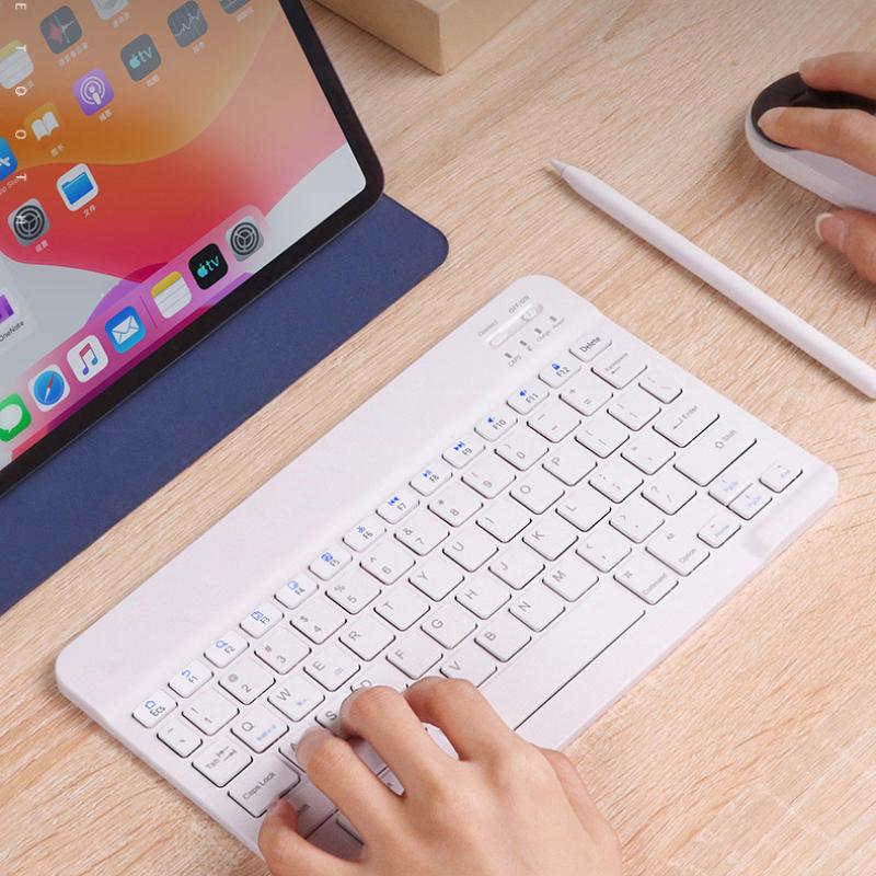 10-дюймовая магнитная клавиатура-планшет для iPad 10.9 11 10.2, Bluetooth, перезаряжаемая клавиатура для 6 Huawei Matepad 11.5