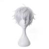 Gojo Satoru Cosplay Wig Anime Jujutsu Kaisen Cosplay Gojo Short Heat Resistant Synthetic Hair Anime Wigs Costume Party