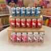 5Pcs Miniature Cartoon Kt Drink Juice Can Bottles Dollhouse Kitchen Accessories For Dollhouse Kitchen Scene Ornament