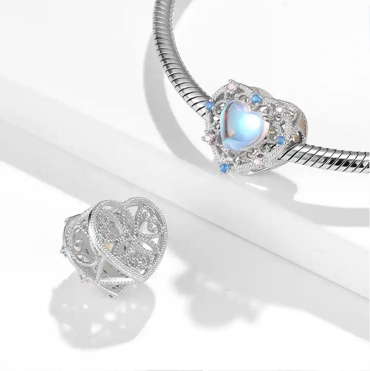Charms Do Pandora Zawieszka Charms Serce Charms Srebro 925