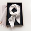 Milk White Small Square Scarf Silk Scarf 70x70cm