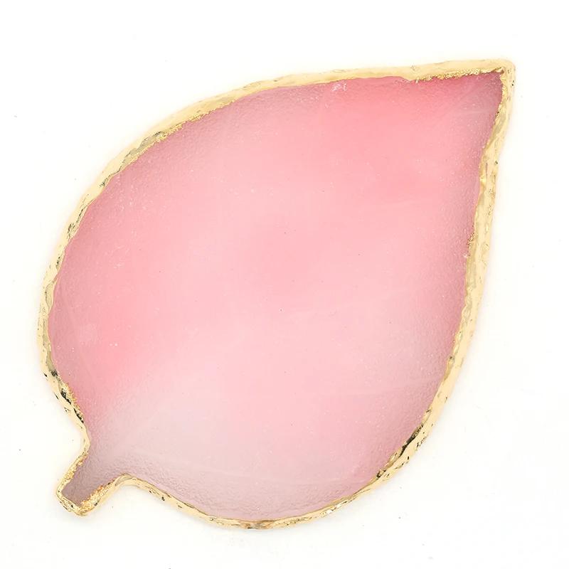 1 шт. круглая смола агатовая палитра для дизайна ногтей накладные кончики ногтей смешивание цветов палетка для рисования гель-лак дисплей полка маникюрный инструмент