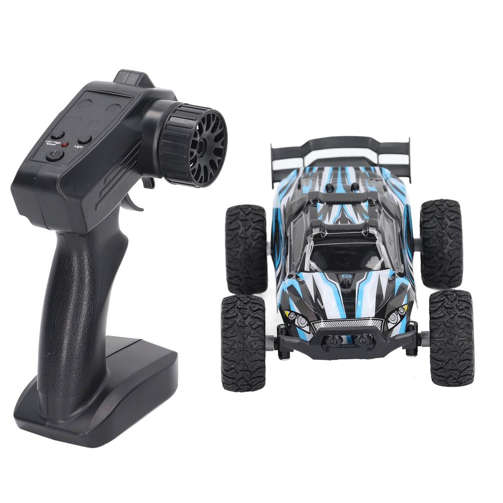 2.4Ghz 1:32 Scale Remote Control Car High Speed 2 Modes RC Racing Car Toy with Roadblocks
