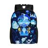 Рюкзак Shadow Milk Cookie Run Kingdom для мужчин женщин Повседневный Студенческий Рабочий Daypack Милый Мультяшный Аниме Для ноутбука Холщовые сумки Прочный
