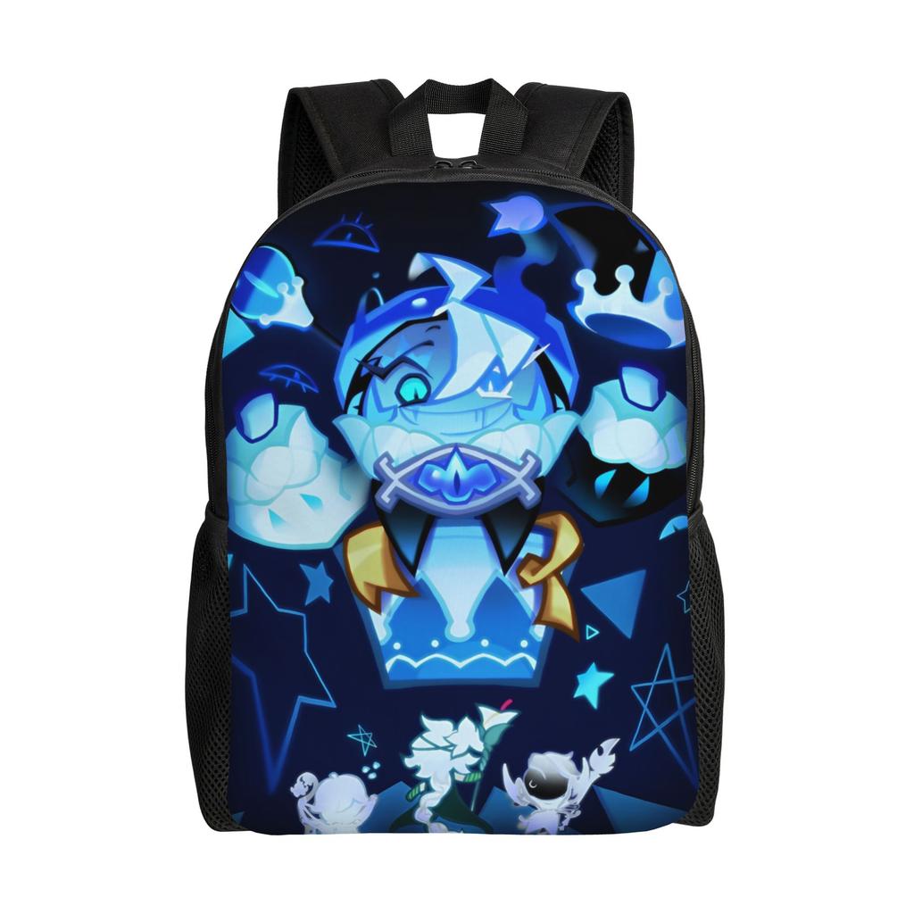 Рюкзак Shadow Milk Cookie Run Kingdom для мужчин женщин Повседневный Студенческий Рабочий Daypack Милый Мультяшный Аниме Для ноутбука Холщовые сумки Прочный