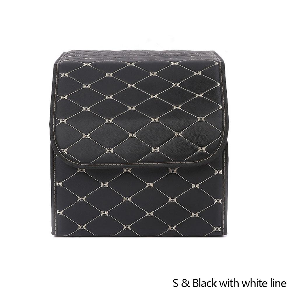 Новый большой вместительный органайзер для багажника автомобиля, многофункциональная сумка для хранения инструментов, кожаная складная сумка для хранения вещей