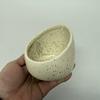 Pottery Herb Stripper Bowl Handmade Herb Peeling Cup with Different Round Hole Sizes Efficient Leaf Removal Tools