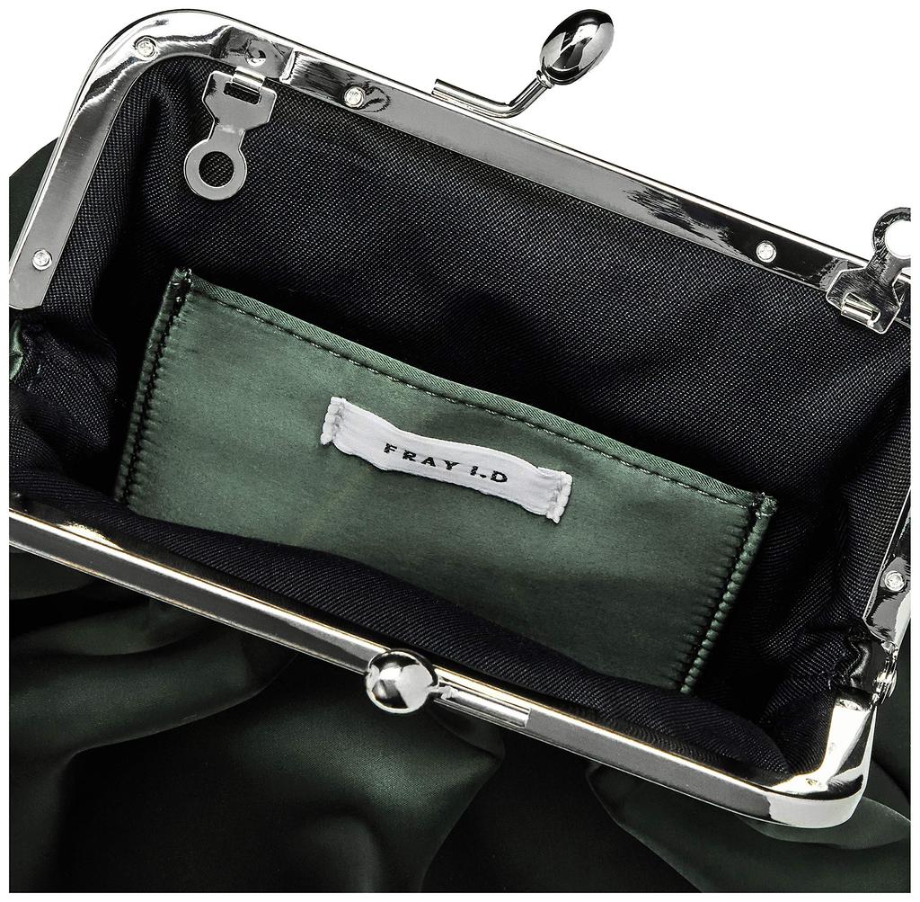 Gathered purse bag FWGB211314 GRN [Frey ID] Women's