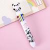 Cute Panda Ballpoint Pen Cartoon Hand Account Pen 10 Colors Journal Pens  Office Supplies