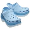 Crocs Mega Crush Matte Clog Lightweight Trendy Commuting Comfort Outdoor Hole Shoes Unisex Blue