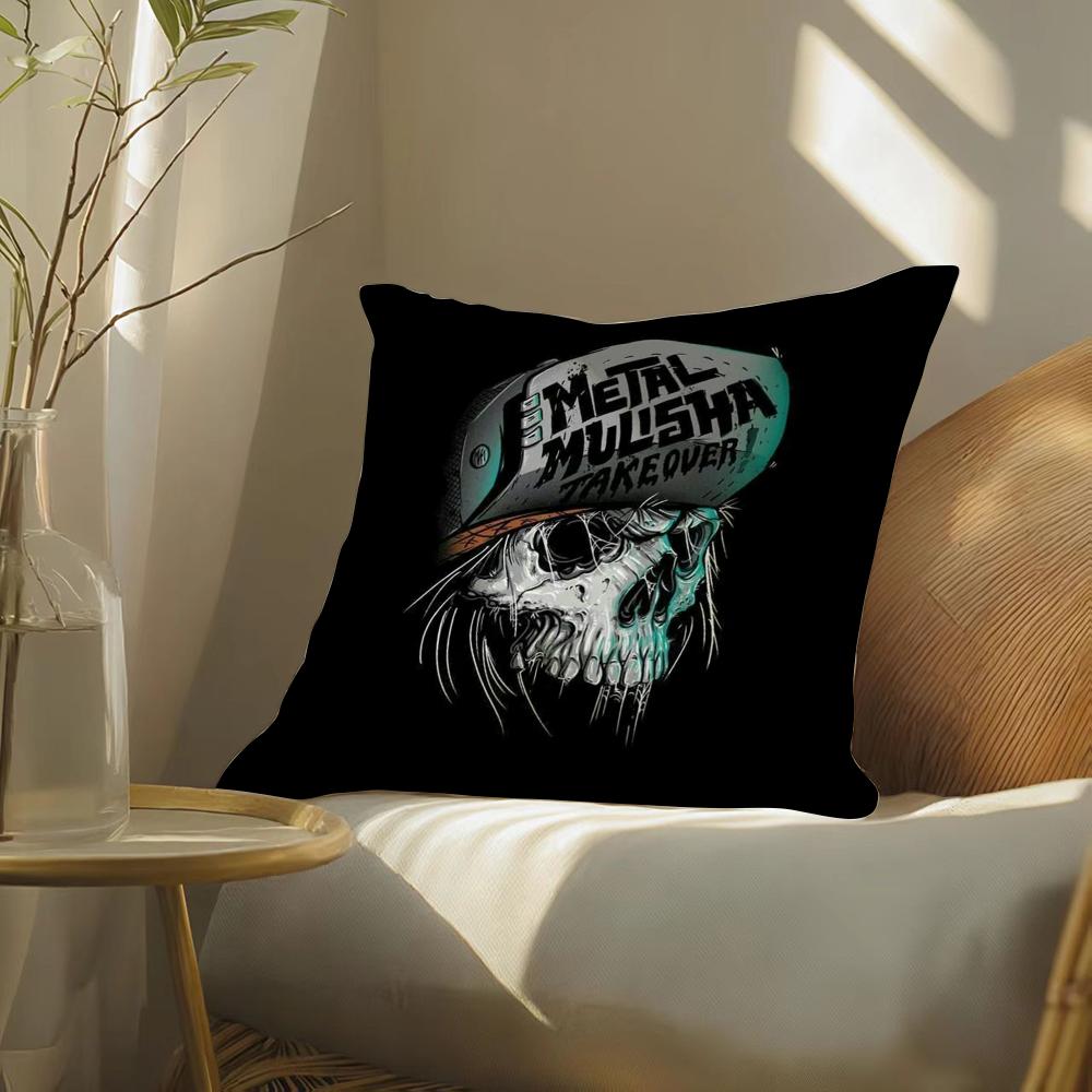 MMotocross MMetal MulishaS Pillow Case Pattern Printed Pillowcase for Living Room Sofa Cushion Cover Bedroom Decor