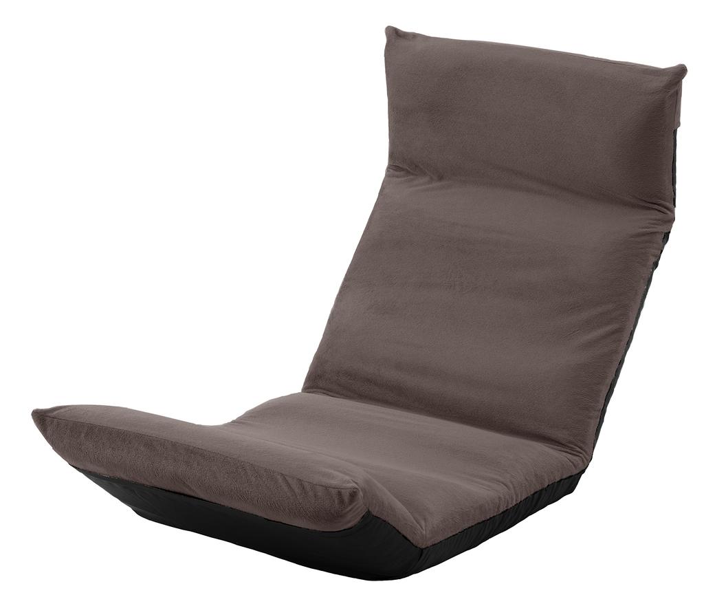Seltan Seat High Waraku No Kumo LIGHT Upper Techno Head and Leg Made In A448 Upper Chair, Resilience, Type, Brown, Reclining, Japan, A-266BR