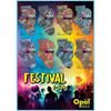 Opal FESTIVAL Носочная шерсть Входной браслет Пряжа, 6-слойная, Смесовая, 11424.