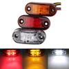 1 Pc 24v 12v Led Side Marker Lights for Trailer Trucks Caravan Side Clearance Marker Light Lamp Amber Red White 9-36V