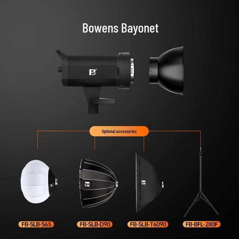 FB 200W Bi-Color LED Video Light 4-Light Kit