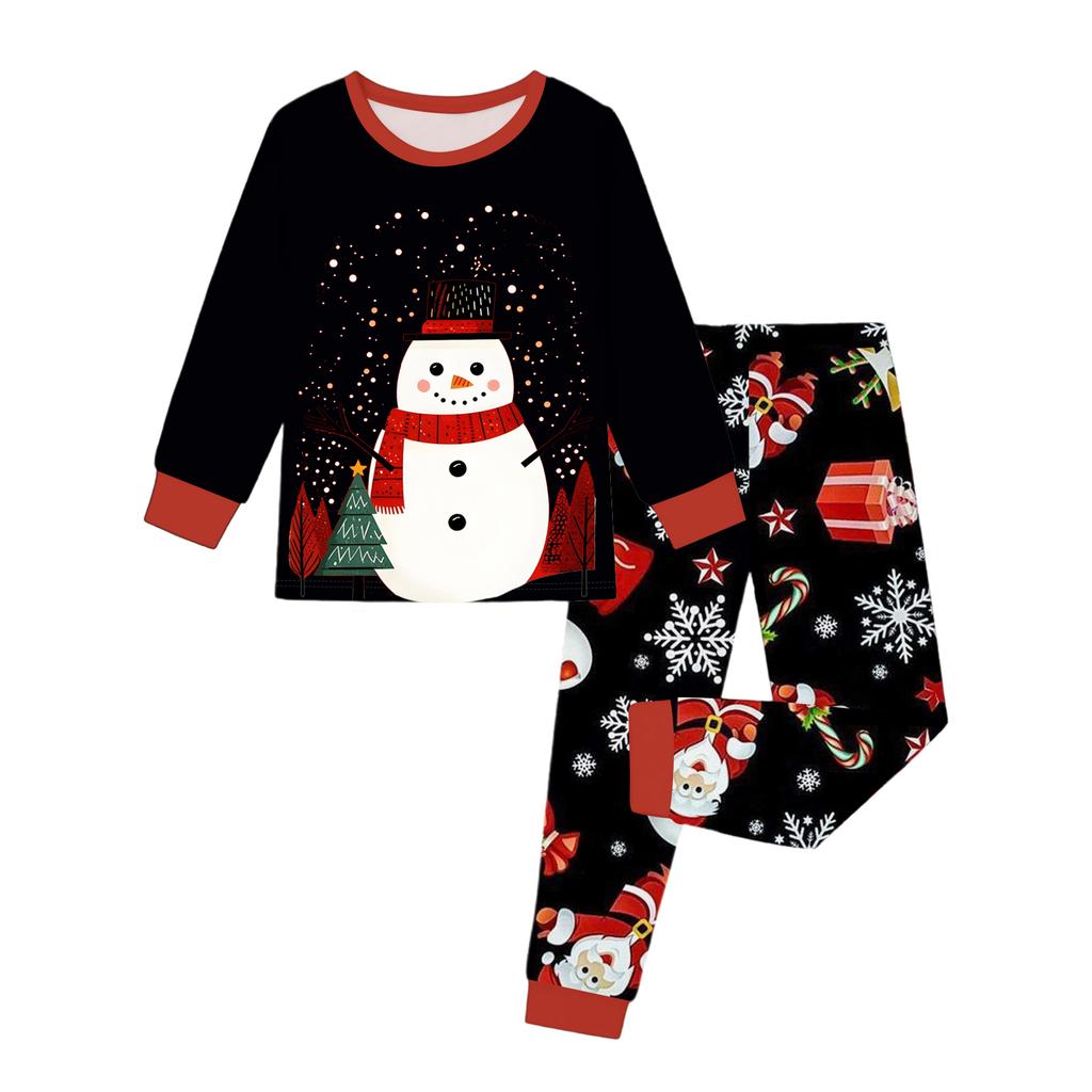 Children's Fashion Suit Skirt Round Neck Long Sleeve Top Pants