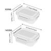 6pcs Prevent Odor Transfer Fresh-keeping Box Transaparent Food Container  Refrigerator