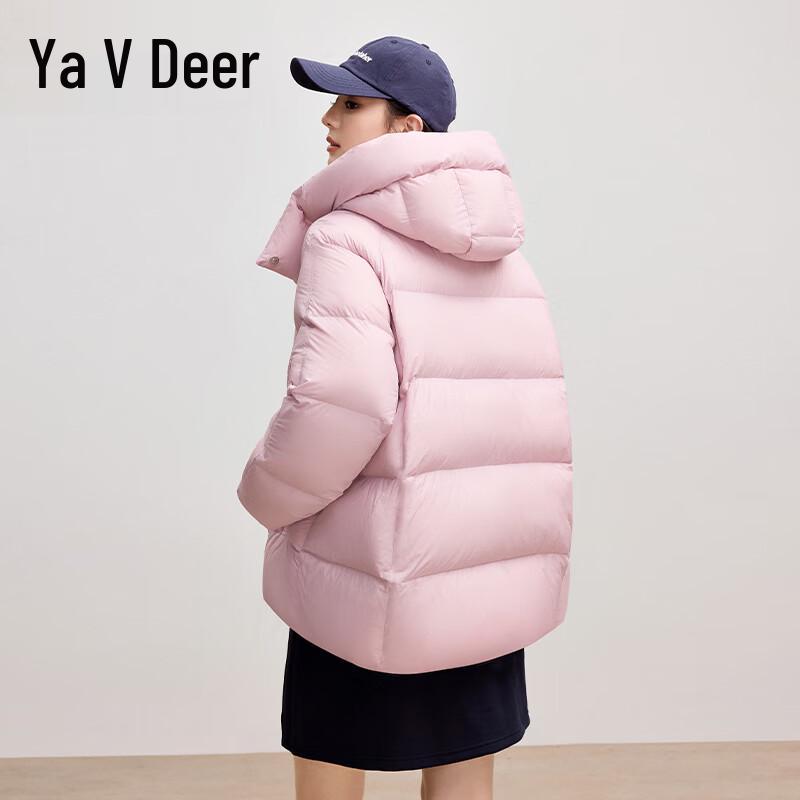 Женский пуховик средней длины Yalu 2025