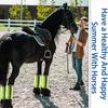 4Pcs Ventilated Fly Boots for Horses Non Slip Horse Fly Sheets  Fly Protection