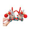 1 Pair Christmas Hairpins Festive Styles Reindeer Christmas Tree Snowman Santa Claus Plush Sequins Decor Hair Clips