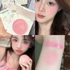 Peach Pink Creamy Blush Cheek Rouge Contouring Brightening Waterproof Eyeshadow Blusher Face  Makeup Cosmetics