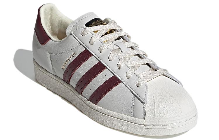 adidas Superstar 'Off White Maroon' H68187