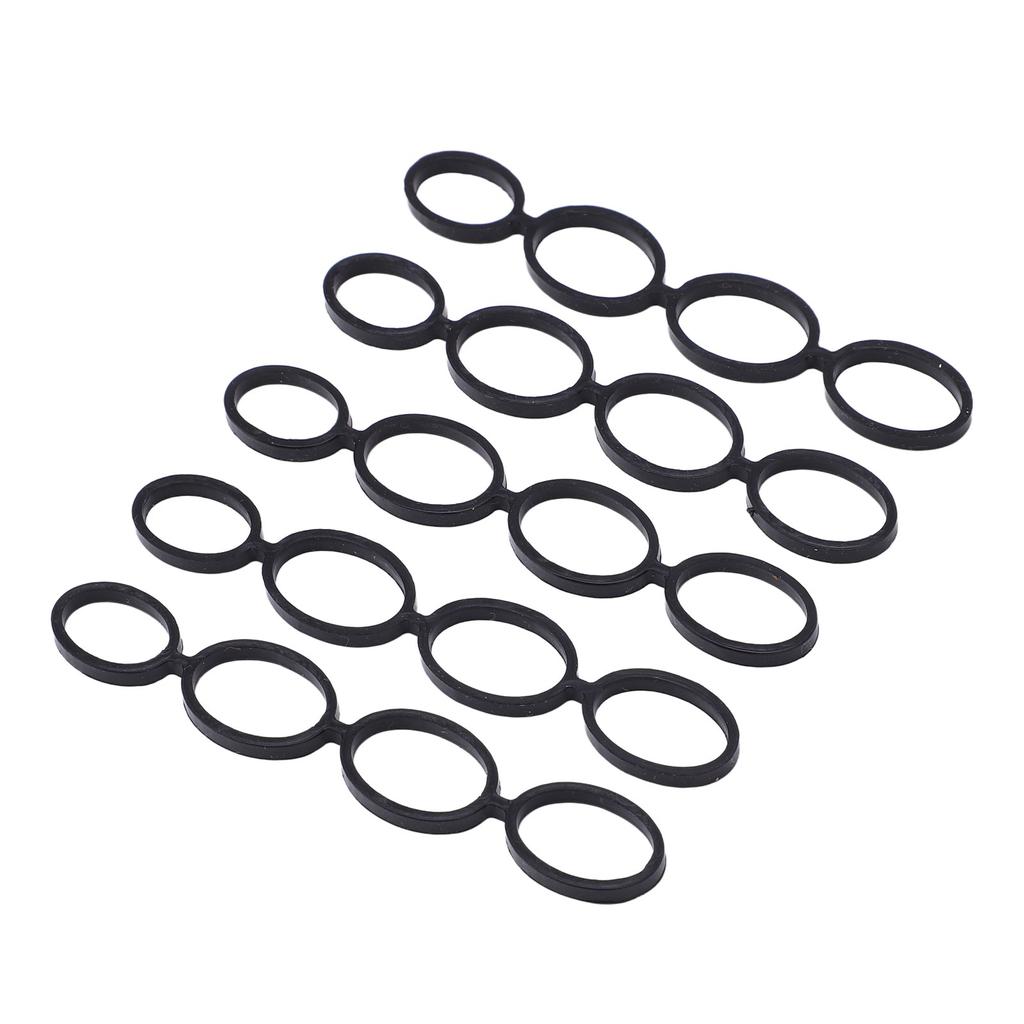 5Pcs Resistance Training Bands for Guitar Bass Banjo Piano Finger Speed Hand Strengthener