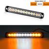 12LED Car Strobe Warning Light Cheap Strobe Grille Flashing Lightbar Truck Car Beacon Lamp Amber Traffic Clearance Light