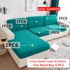 Waterproof Jacquard Sofa Seat Cushion Cover For Living Room Furniture Protector Couch Chaise Longue Sofa Armchair Seat Slipcover