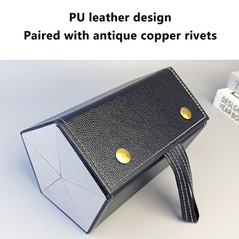 Многофункциональная шкатулка для хранения очков, складная многослойная подарочная коробка, ручная работа, домашняя коробка для хранения очков, чехол для очков