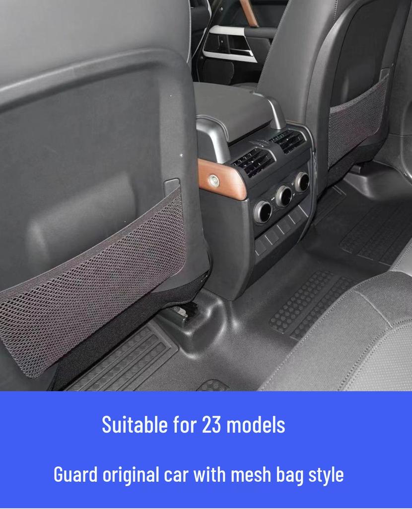 Fits 2020-2025 Land Rover Defender Kick Plates: Tailgate Scratch-Resistant Sill Strips for Interior Modification.