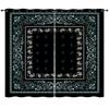 Curtain Ethnic Pattern Simple 3D Digital Printing Blackout Curtain Punching