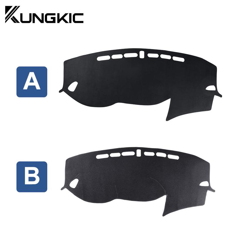 Для Hyundai Tucson 2015 2016 2017 2018 Коврик на приборную панель автомобиля Премиальный фланелевый коврик Защита от света Противо-УФ чехол Ковер