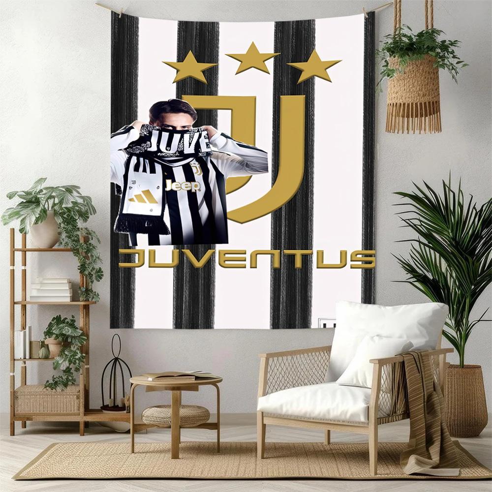 Juventus Wall Decor Tapestry Art For Pet Memorial Birthdaywedding Party Backdrop Family Gift