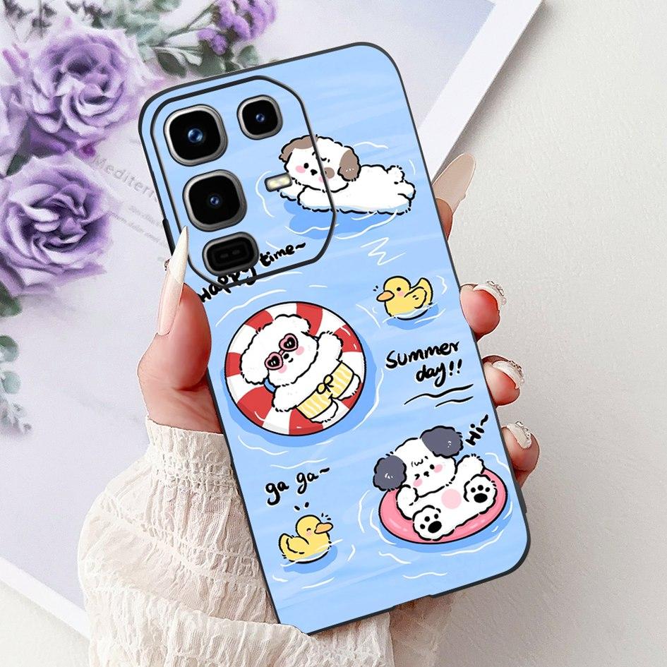 For Infinix Note 50 Pro 4G Case X6855 Coque Cute Panda Astronaut Cat Soft Silicone Cover For Infinix Note 50 Note50 X6858 Bumper