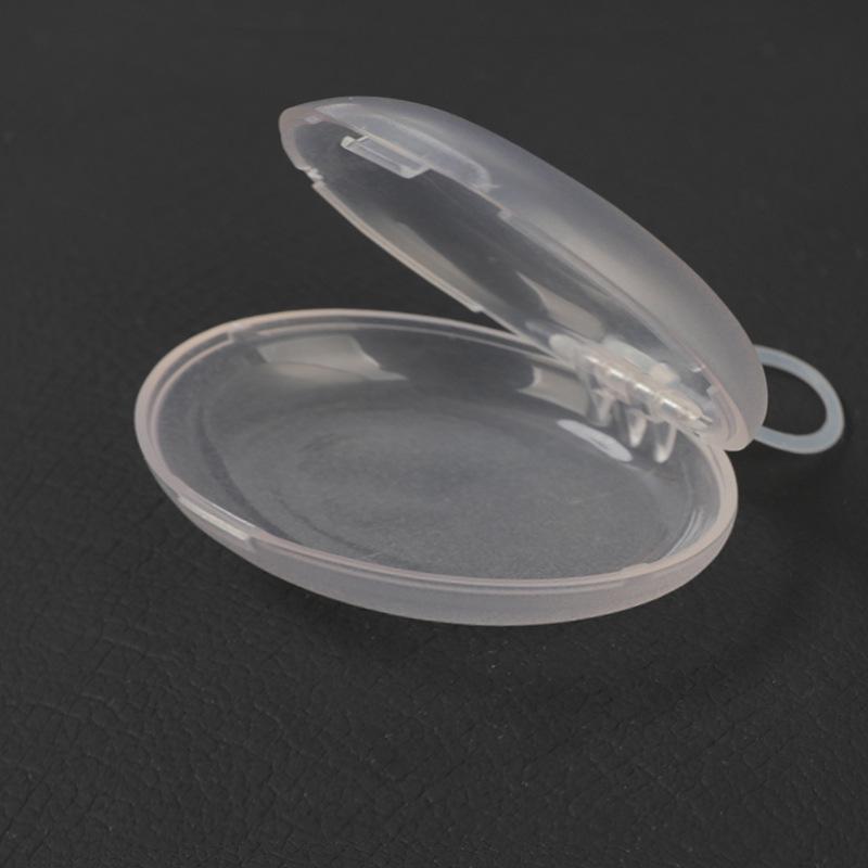 Прозрачный пластиковый футляр для хранения берушей и ювелирных изделий