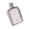 Square Pocket Beer Container 5oz Stainless Steel Hip Flask Whiskey Wine Pots Small Whiskey Bottle Liquor Accessories