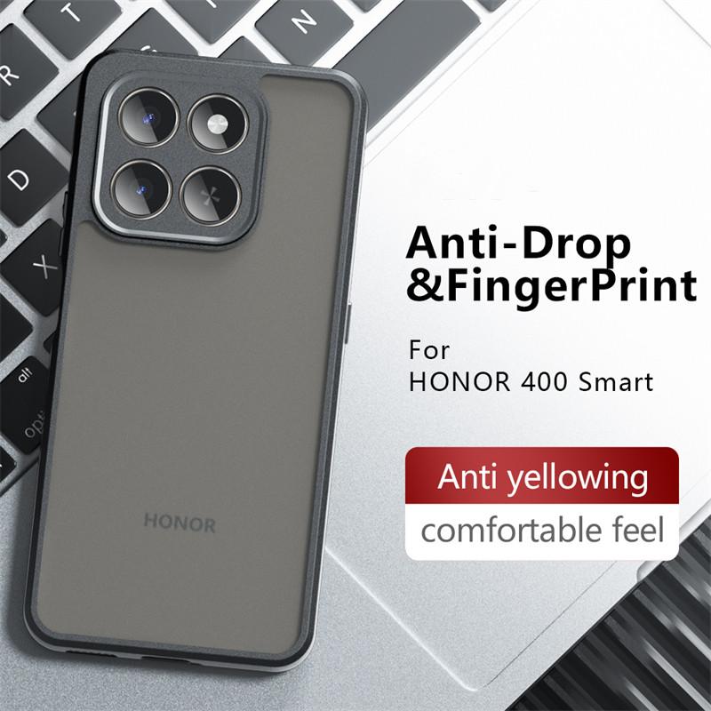Полупрозрачный матовый чехол для телефона Honor X7d Противоударный матовый ПК Полная задняя крышка Для чехла Honor X7d Для чехла Honor X7d 6,77 дюйма