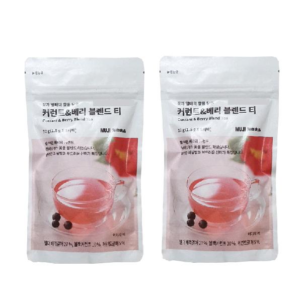 MUJI Currant & Berry Blend Tea 12g x 2ea